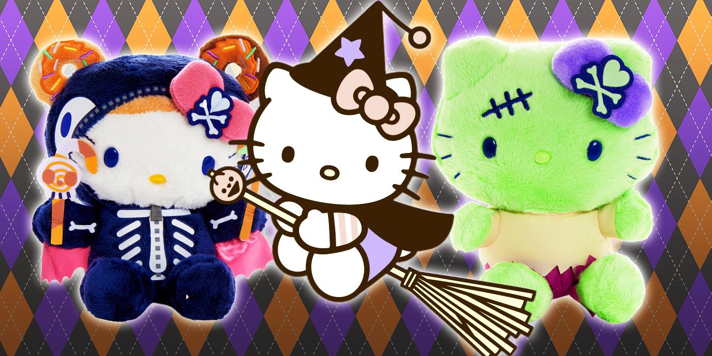 Sanrio revela los lanzamientos de Halloween más espeluznantes de Hello Kitty hasta el momento con una nueva colección de juguetes de peluche