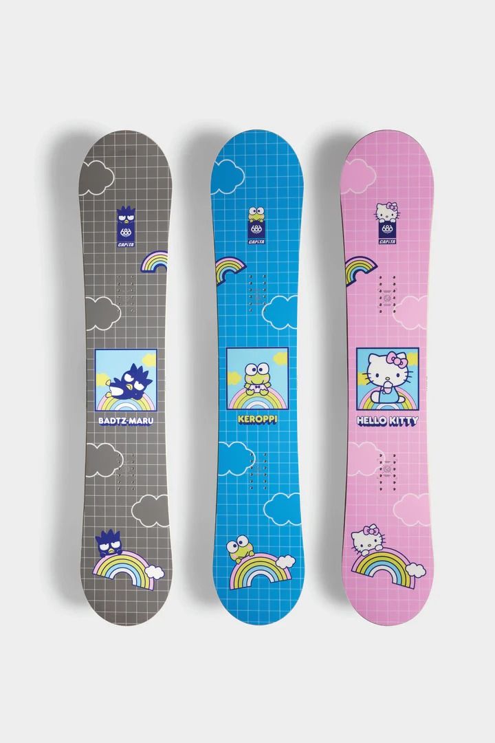 Hello Kitty de Sanrio obtiene un nuevo lanzamiento especial de snowboard para Kawaii Winter Fun