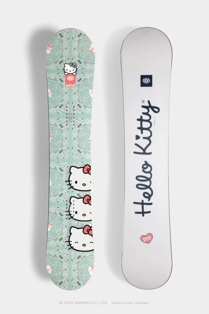 Sanrio's Hello Kitty Gets Special New Snowboard Release for Kawaii Winter Fun