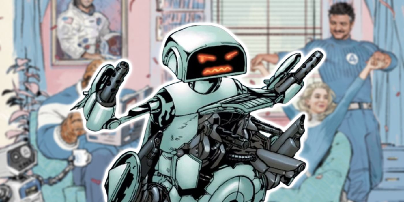 Primer vistazo a H.E.R.B.I.E. El robot en Los cuatro fantásticos: primeros pasos revelados