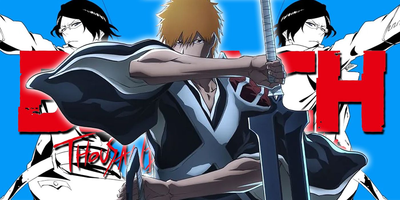 Ichigo and Ishida in Bleach Thousand-Year Blood War