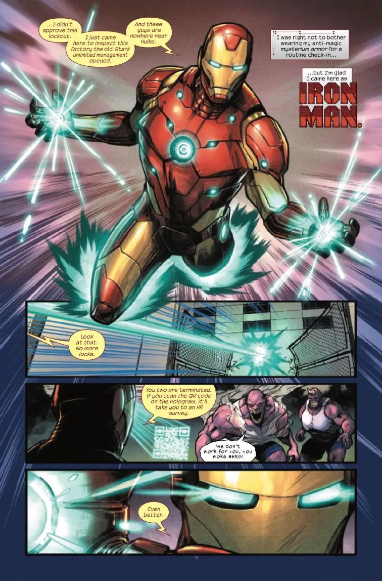 Revisión de Iron Man # 1: la nueva y audaz dirección de la serie se basa en el pasado