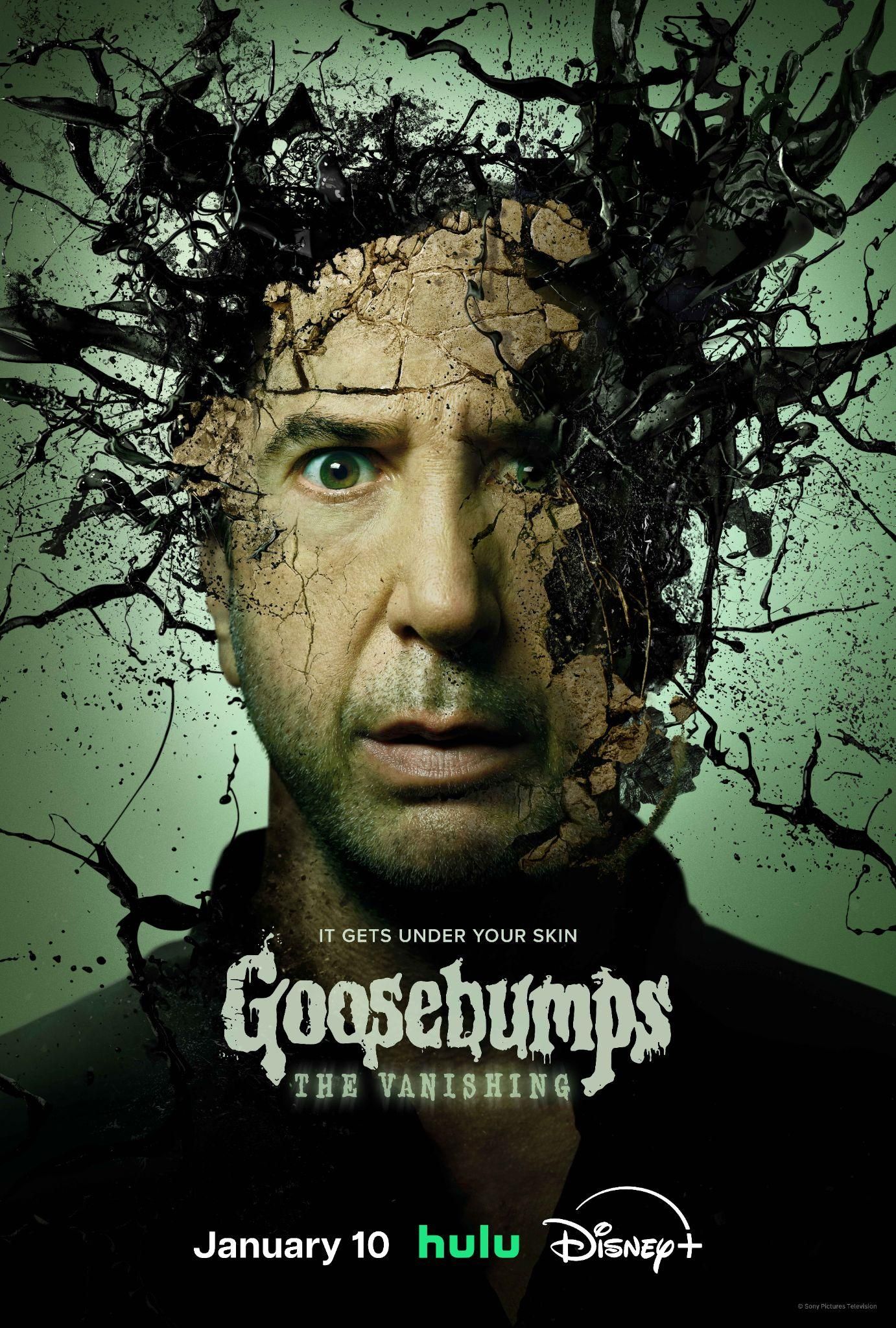 David Schwimmer canaliza Venom en el adelanto y póster de la temporada 2 de Goosebumps