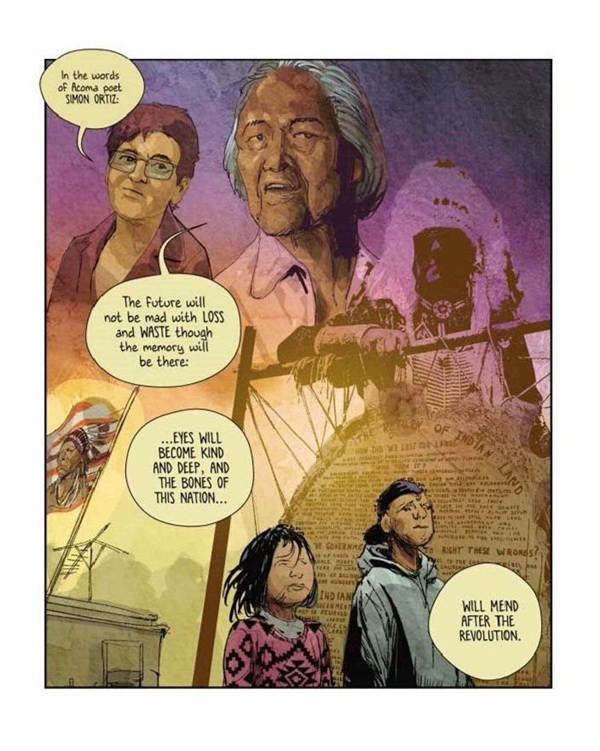 A Graphic Novel Tears Apart the Lies of the Indigenous History of America