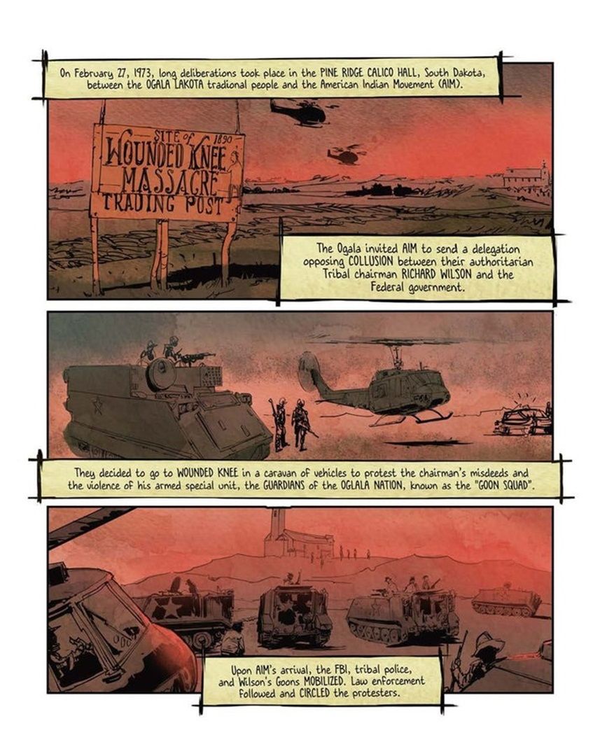 A Graphic Novel Tears Apart the Lies of the Indigenous History of America