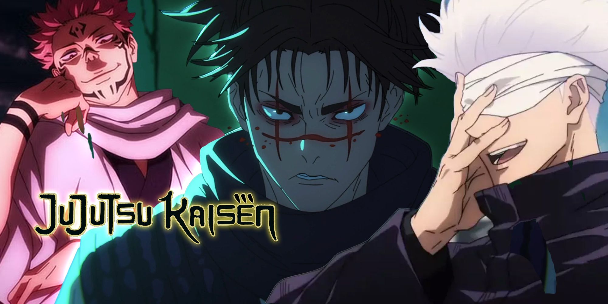 Jujutsu Kaisen's Sukuna, Choso Kamo and Satoru Gojo