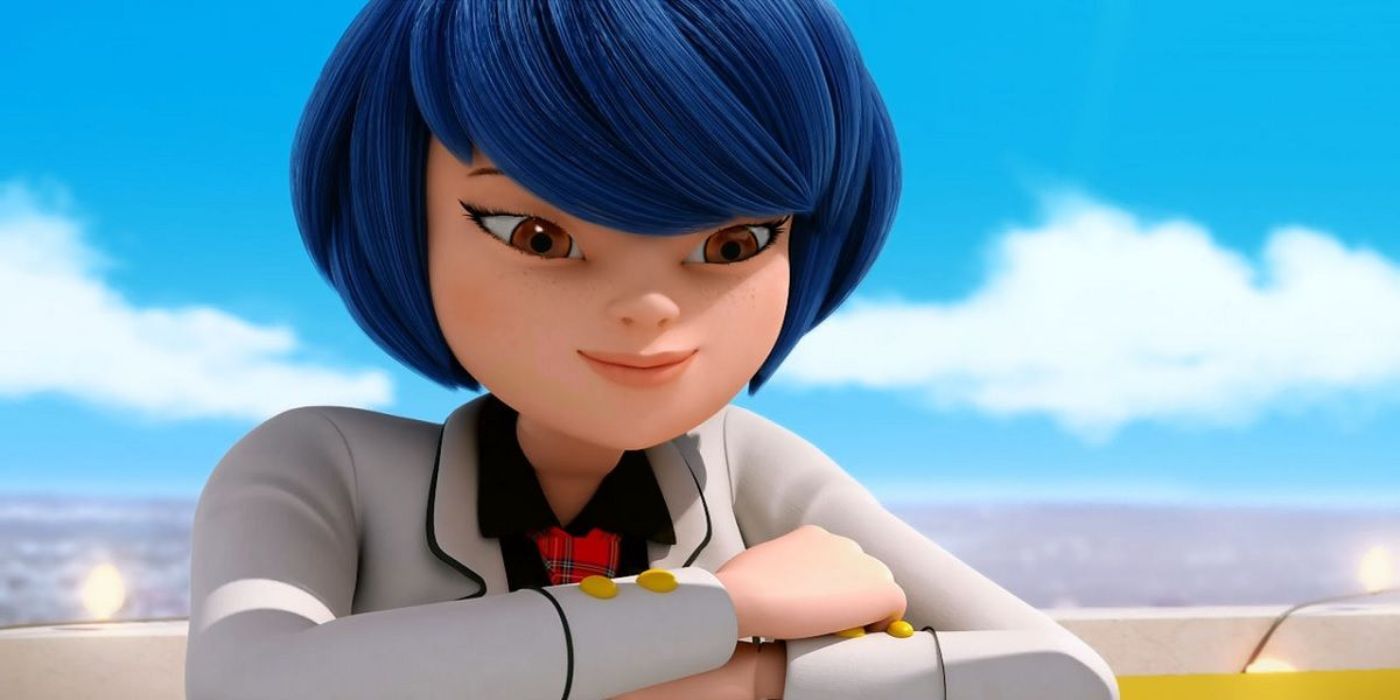 Kagami sonriendo en Miraculous Ladybug.