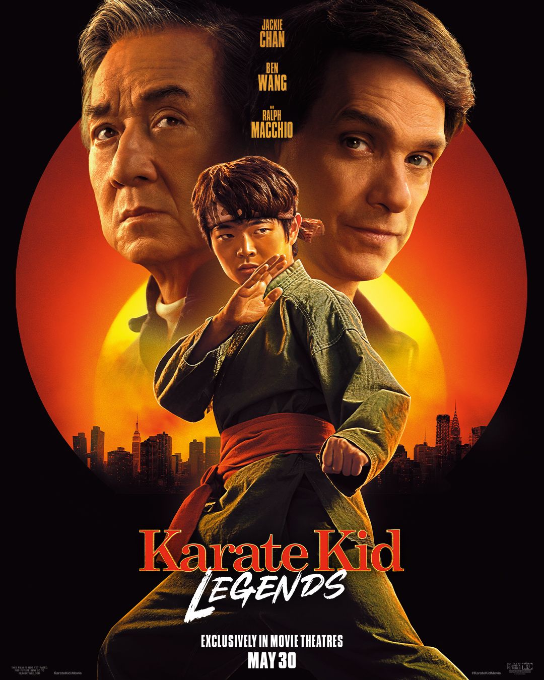 El póster de Karate Kid: Legends ofrece un primer vistazo a Jackie Chan y Ralph Macchio