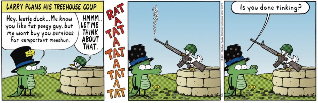 Pearls Before Swine: 10 Best Guard Duck Comic Strips, Ranked