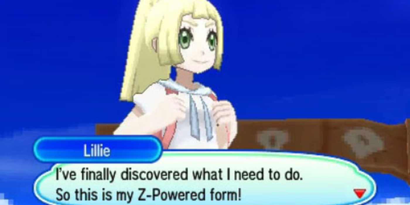 Lillie está a punto de mostrar su forma Z en Pokémon Sol y Luna.