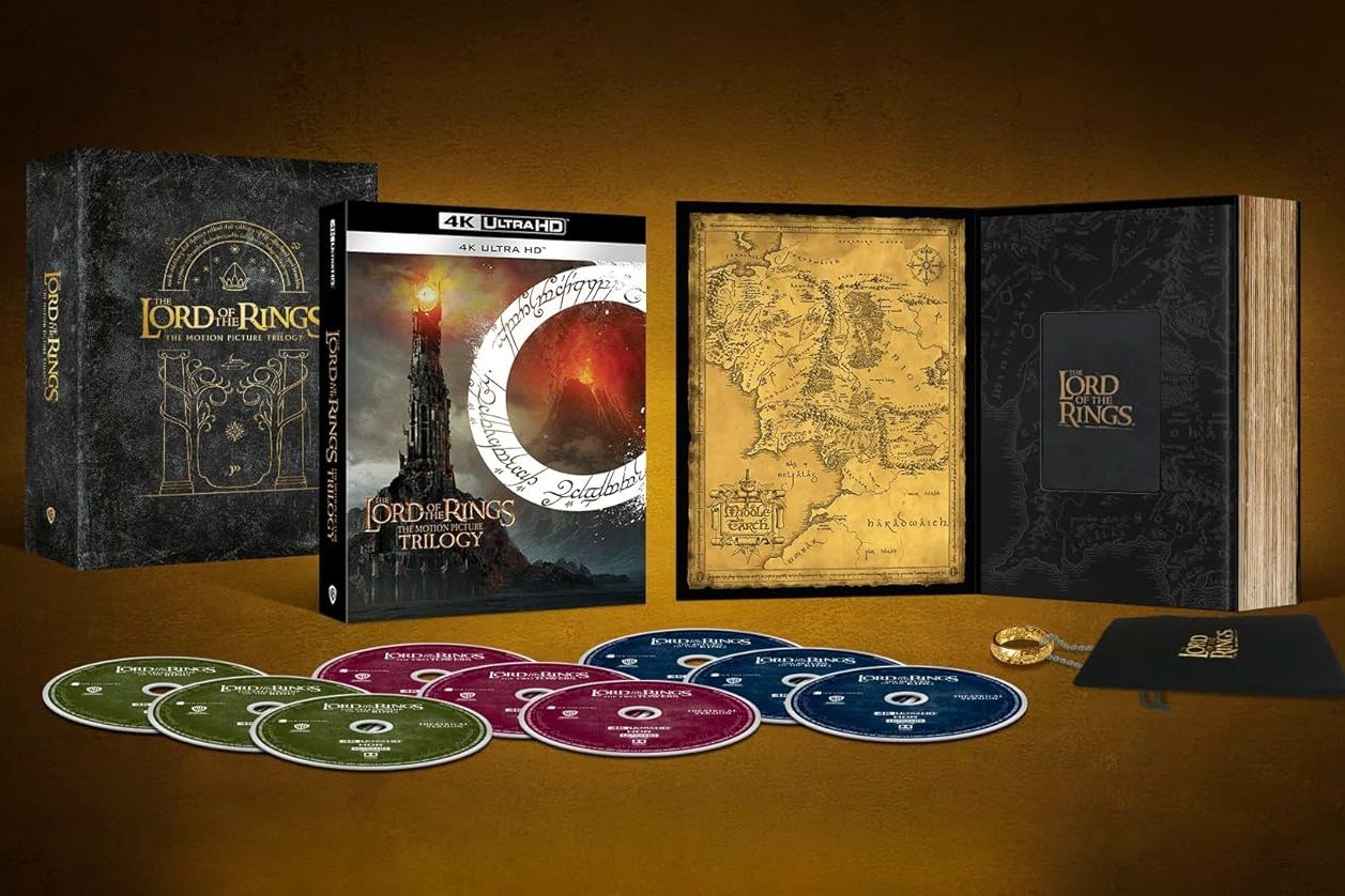 El Box Set de la Trilogía 4K UHD de El Señor de los Anillos incluirá una réplica de un anillo