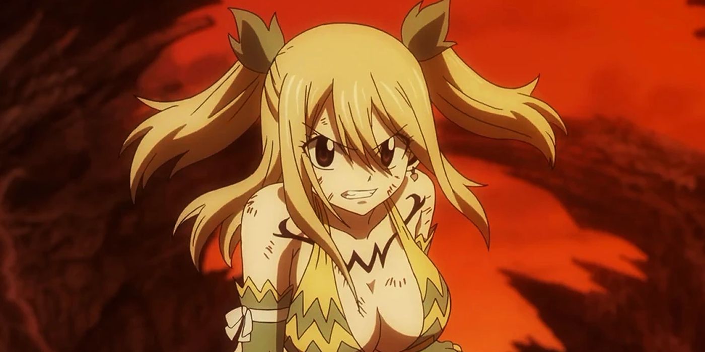 Las formas de vestido de estrella más fuertes de Lucy Heartfilia en Fairy Tail, clasificadas