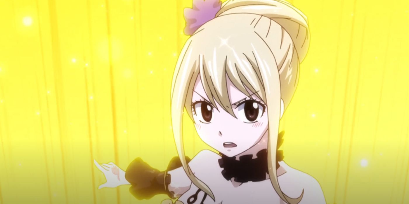 Las formas de vestido de estrella más fuertes de Lucy Heartfilia en Fairy Tail, clasificadas