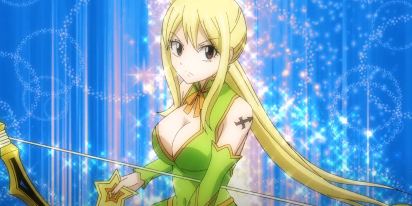 Las formas de vestido de estrella más fuertes de Lucy Heartfilia en Fairy Tail, clasificadas