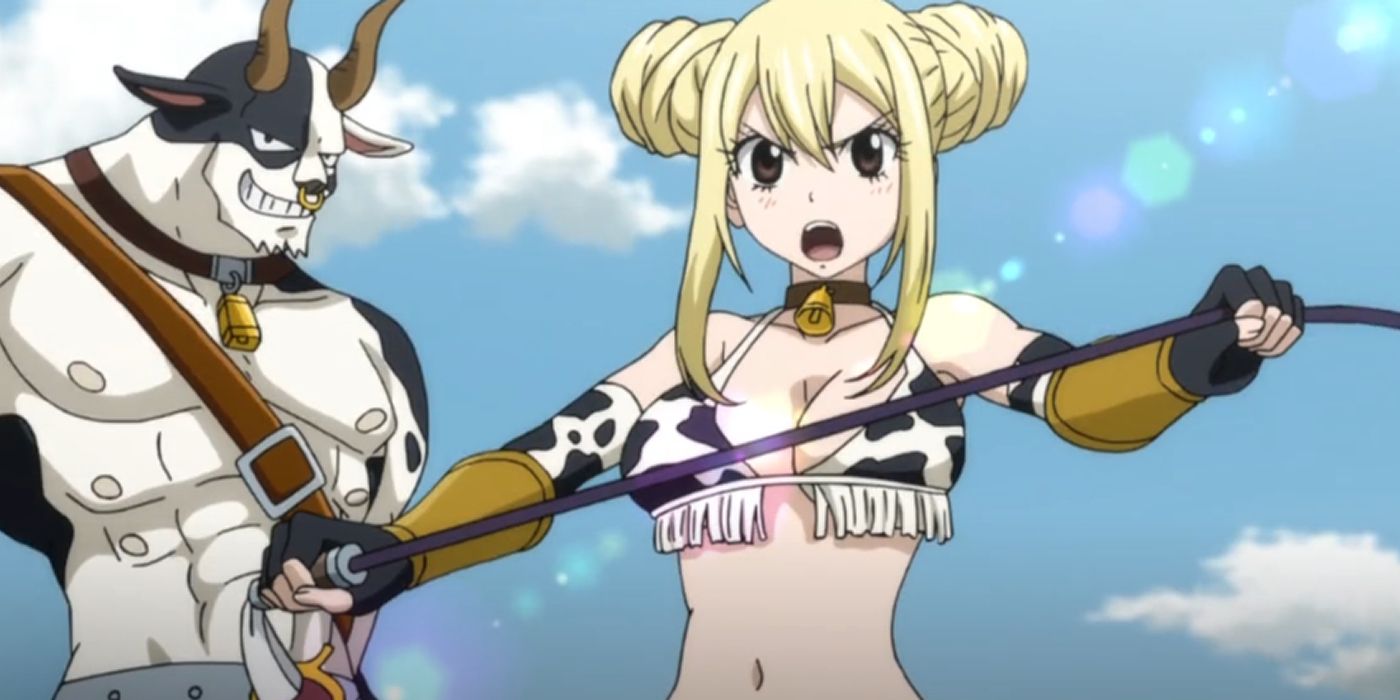 Las formas de vestido de estrella más fuertes de Lucy Heartfilia en Fairy Tail, clasificadas