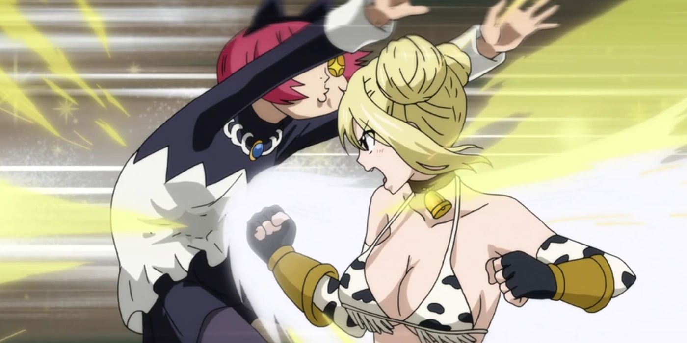 Las formas de vestido de estrella más fuertes de Lucy Heartfilia en Fairy Tail, clasificadas