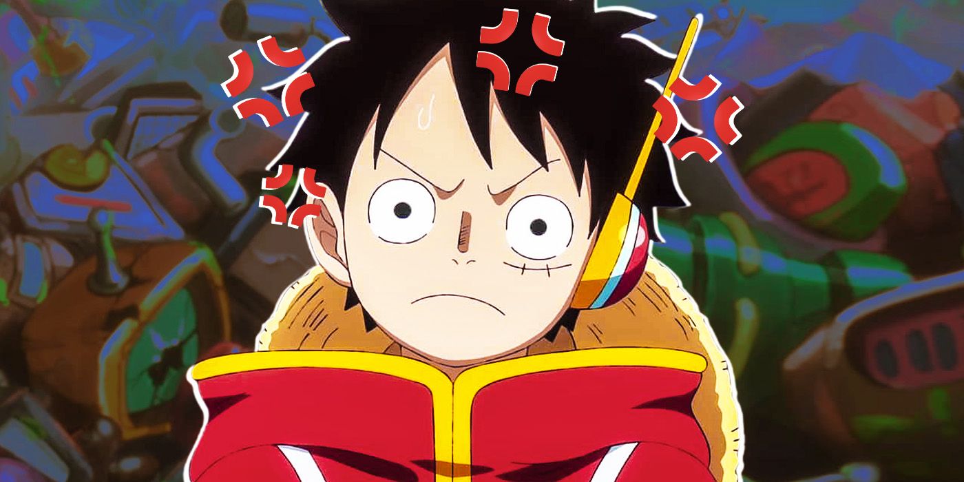 Luffy upset