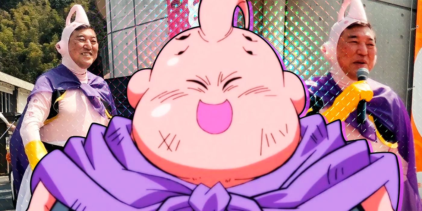 Dragon Ball-Cosplaying Prime Minister Brings "Big Buu Energy" to Japan