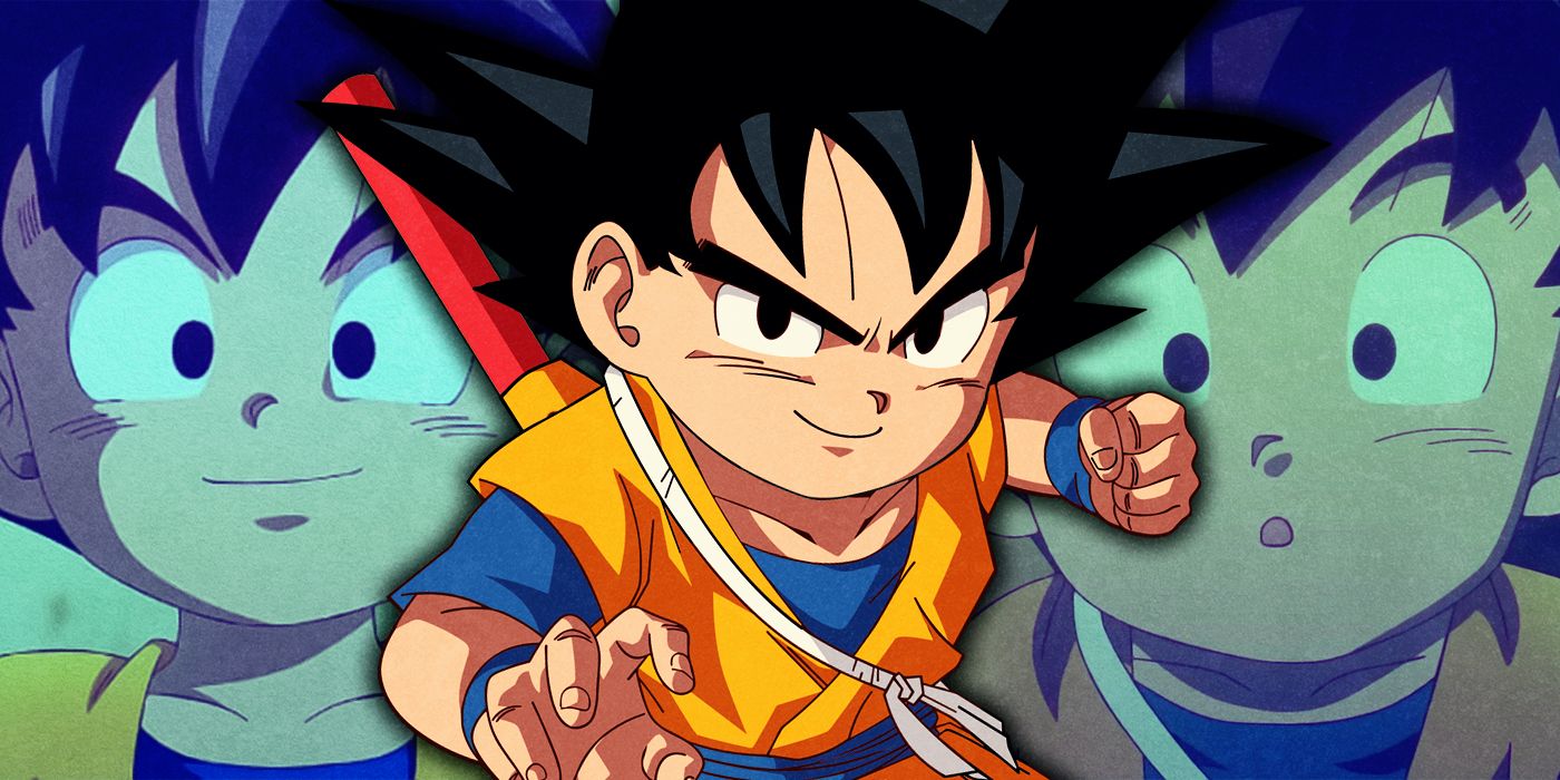 Images of Goku in Dragon Ball DAIMA