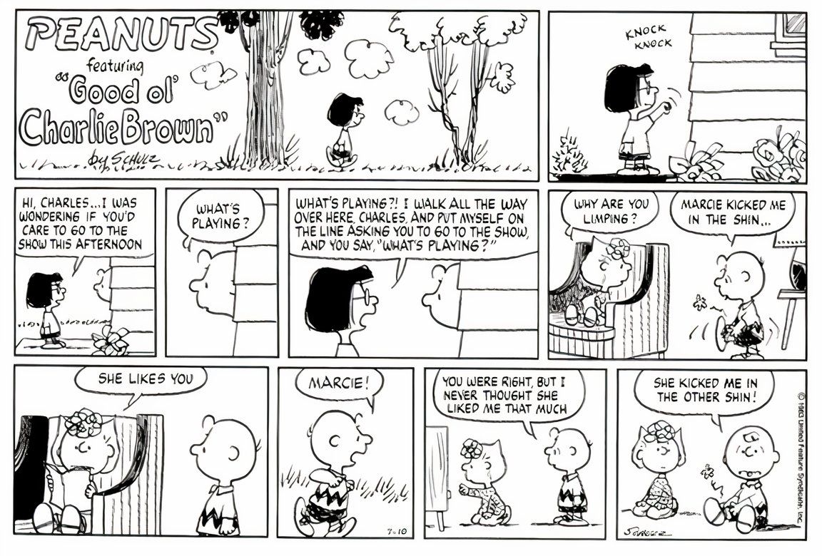 10 Best Peanuts Comic Strips Featuring Marcie, Ranked