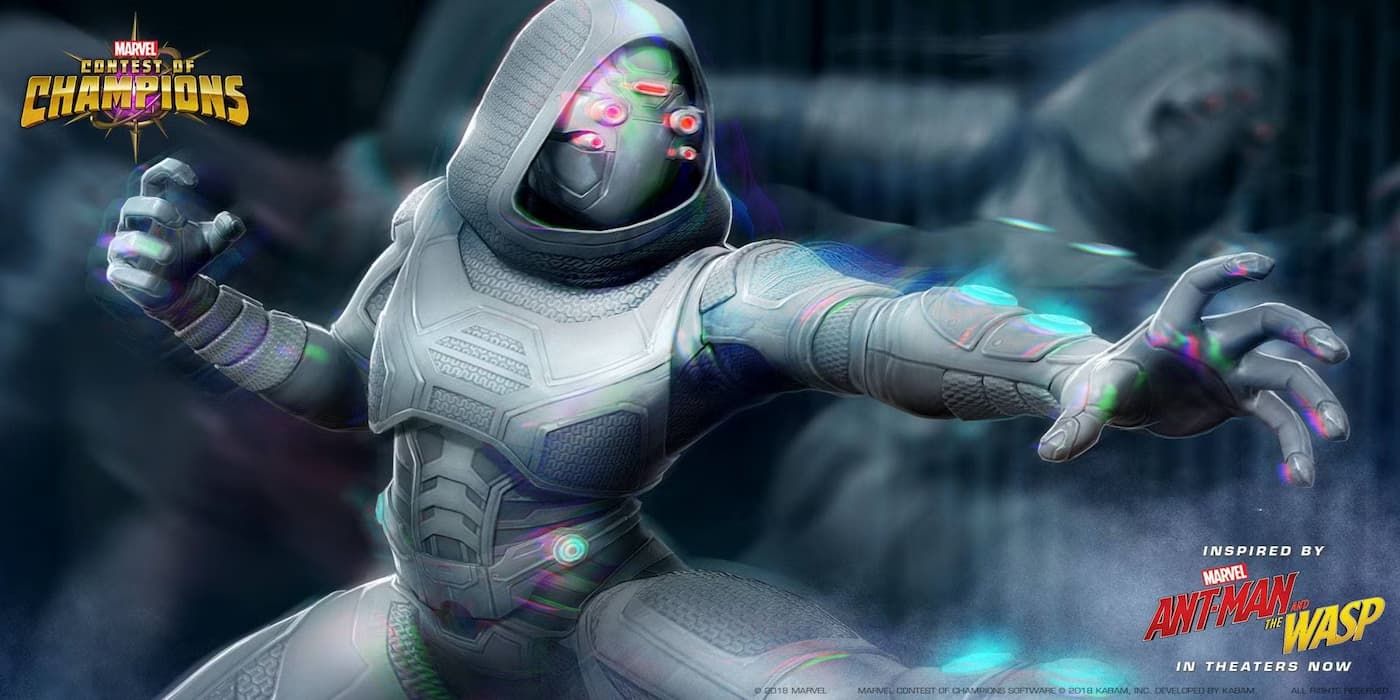 Marvel Contest of Champions Ghost pronto para lutar