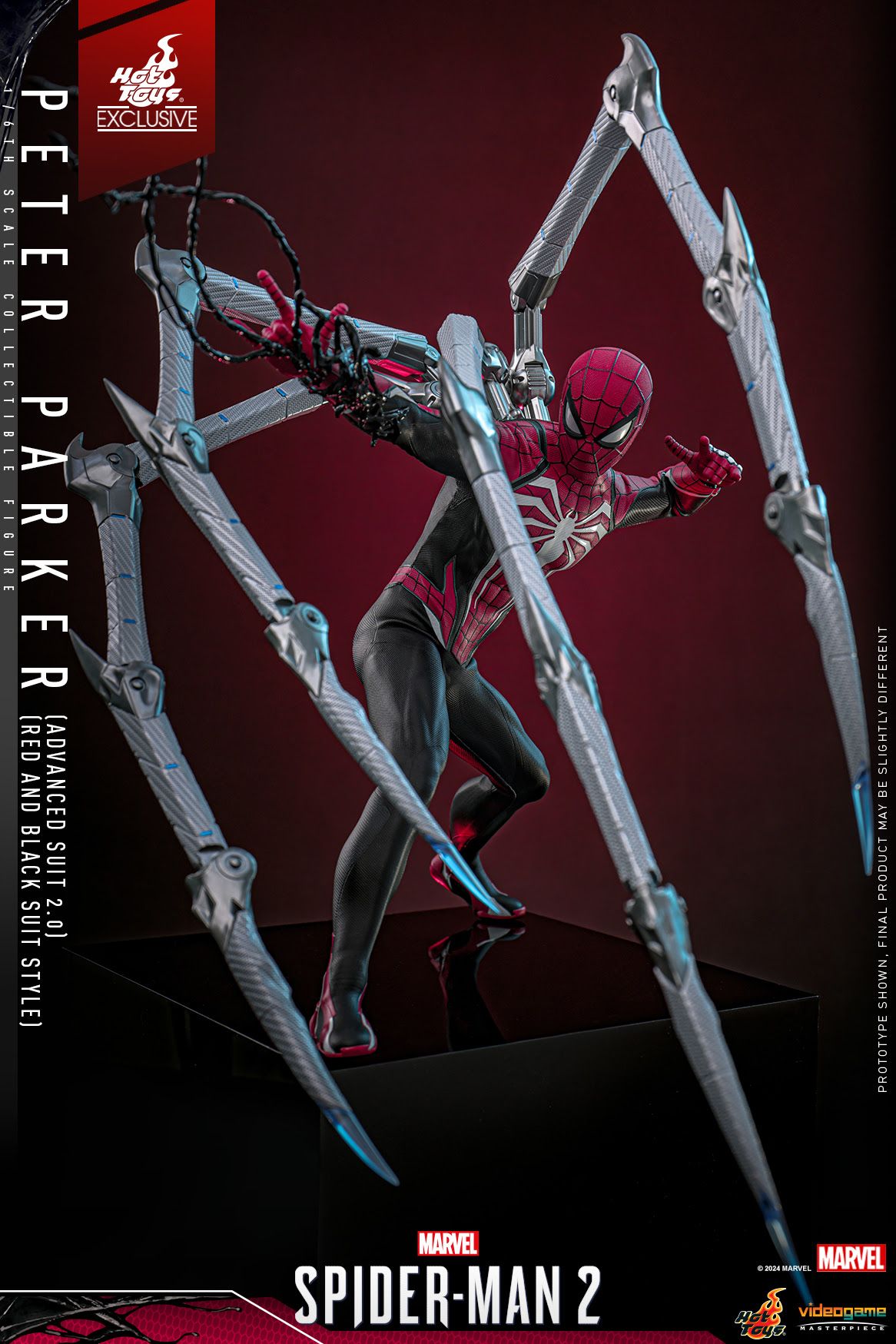 New Marvels Spider-Man 2 Peter Parker Advanced Suit 2.0 Is Swinging in This Month