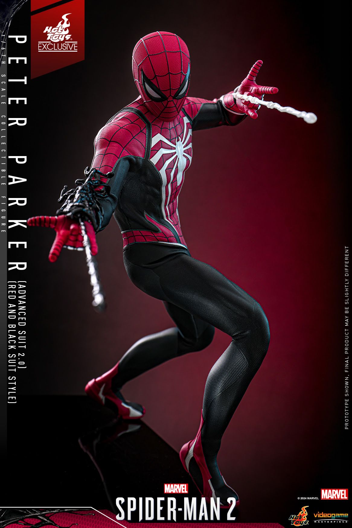 New Marvels Spider-Man 2 Peter Parker Advanced Suit 2.0 Is Swinging in This Month