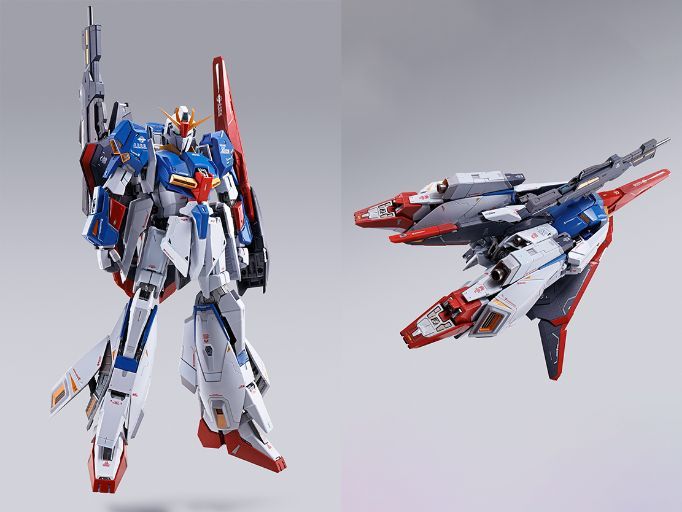 Bandai revela su nueva construcción metálica Zeta Gundam en una réplica de figura de primera categoría