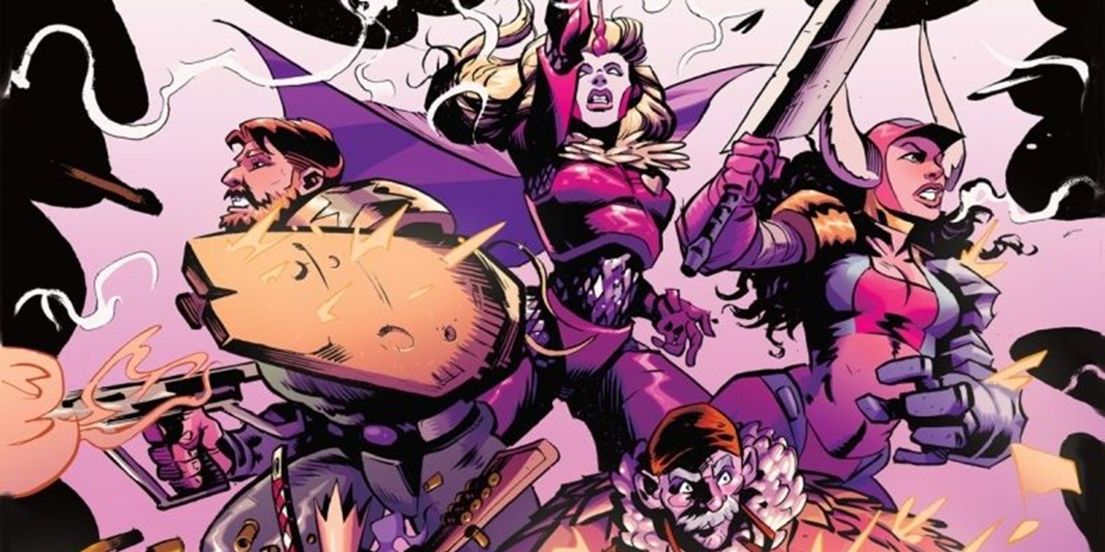 The characters from The Moon is Following Us go into battle