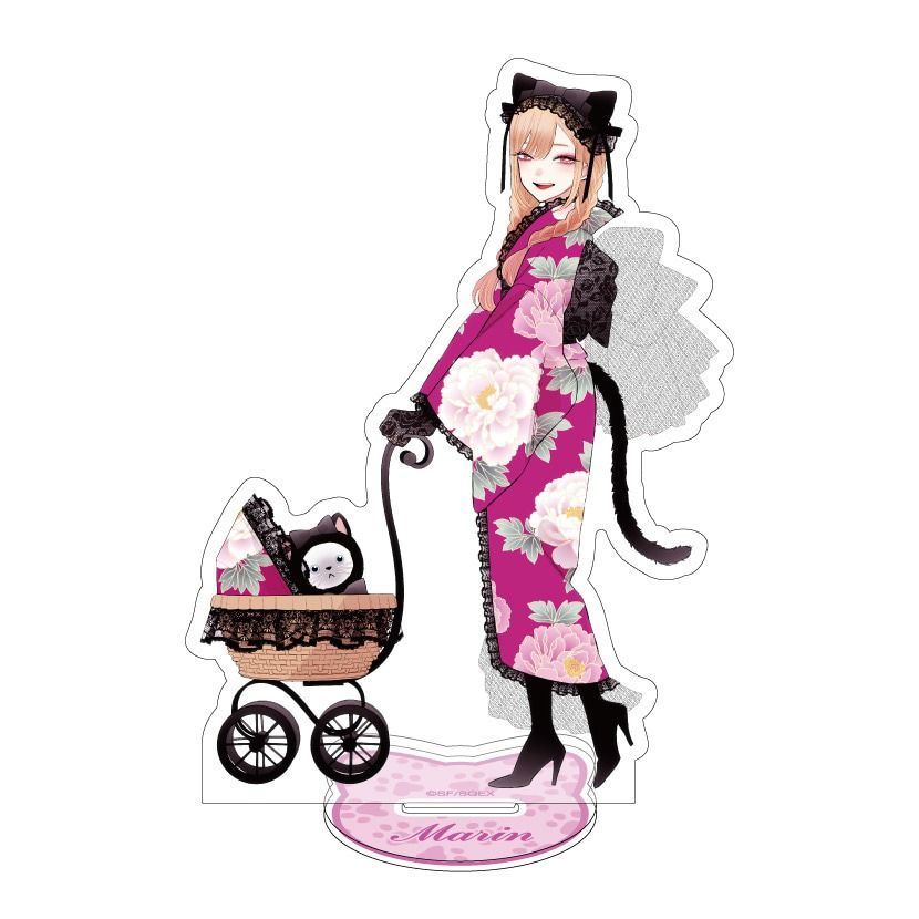 My Dress-Up Darling Creator Releases New Marin Artwork in Kimono, Sailor Fuku & More