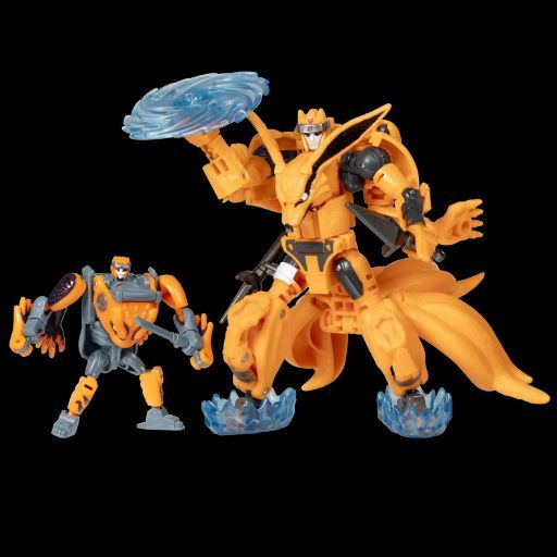 La nueva figura de la colaboración Transformers x Naruto trae las Guerras de las Bestias a Konoha