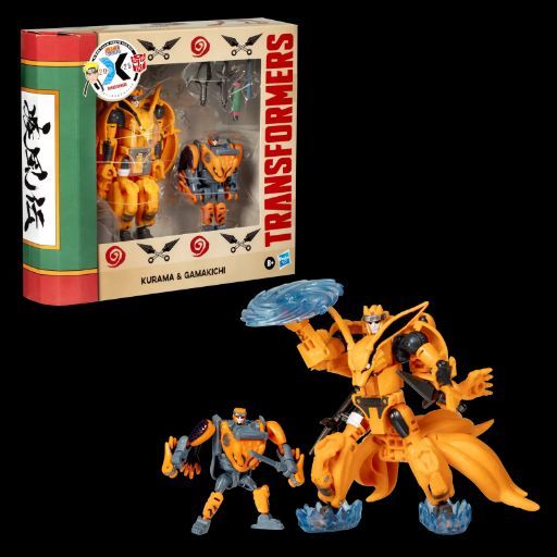 La nueva figura de la colaboración Transformers x Naruto trae las Guerras de las Bestias a Konoha