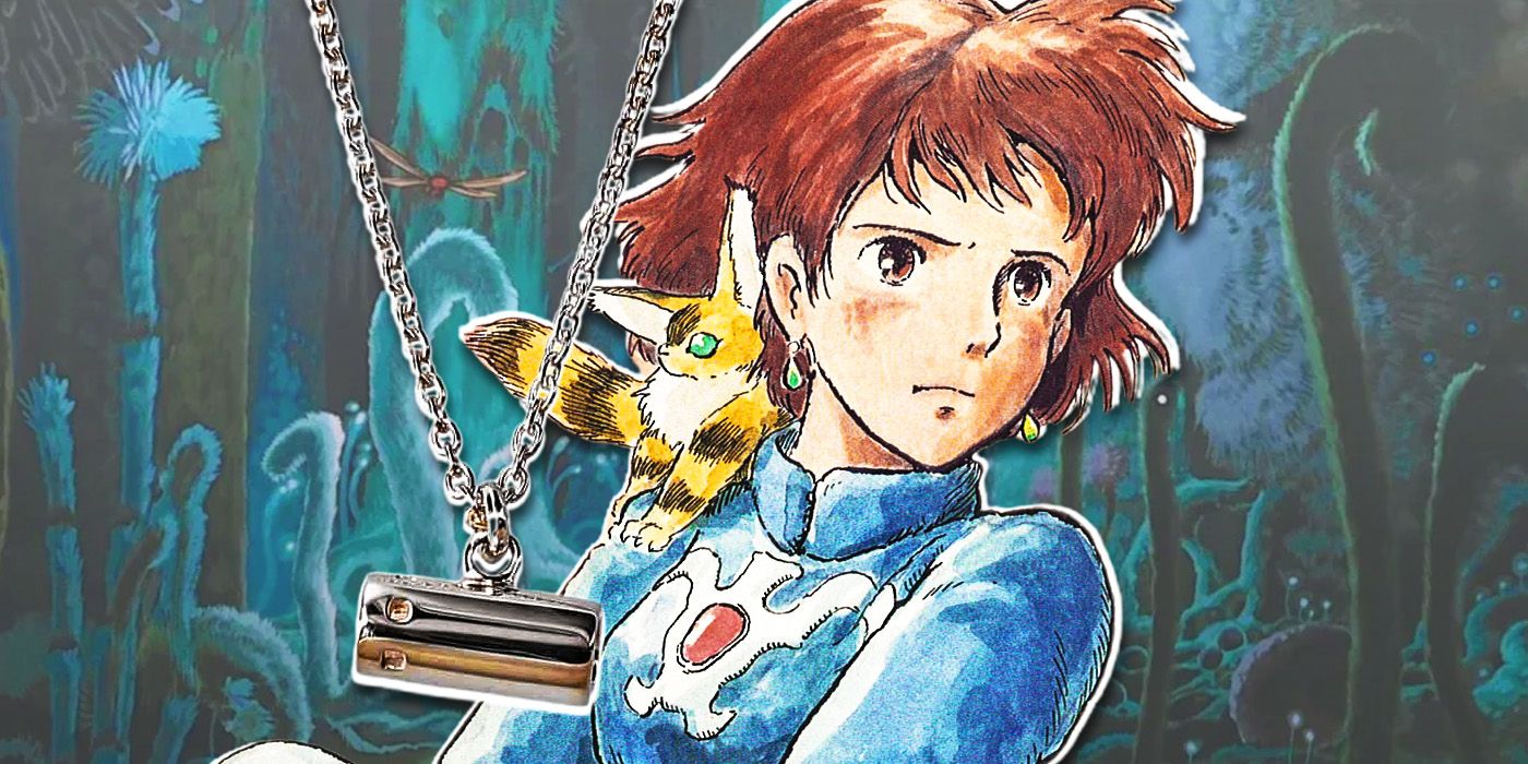 Studio Ghibli lanza el nuevo silbato para insectos Nausicaa como impresionante pieza de joyería de plata