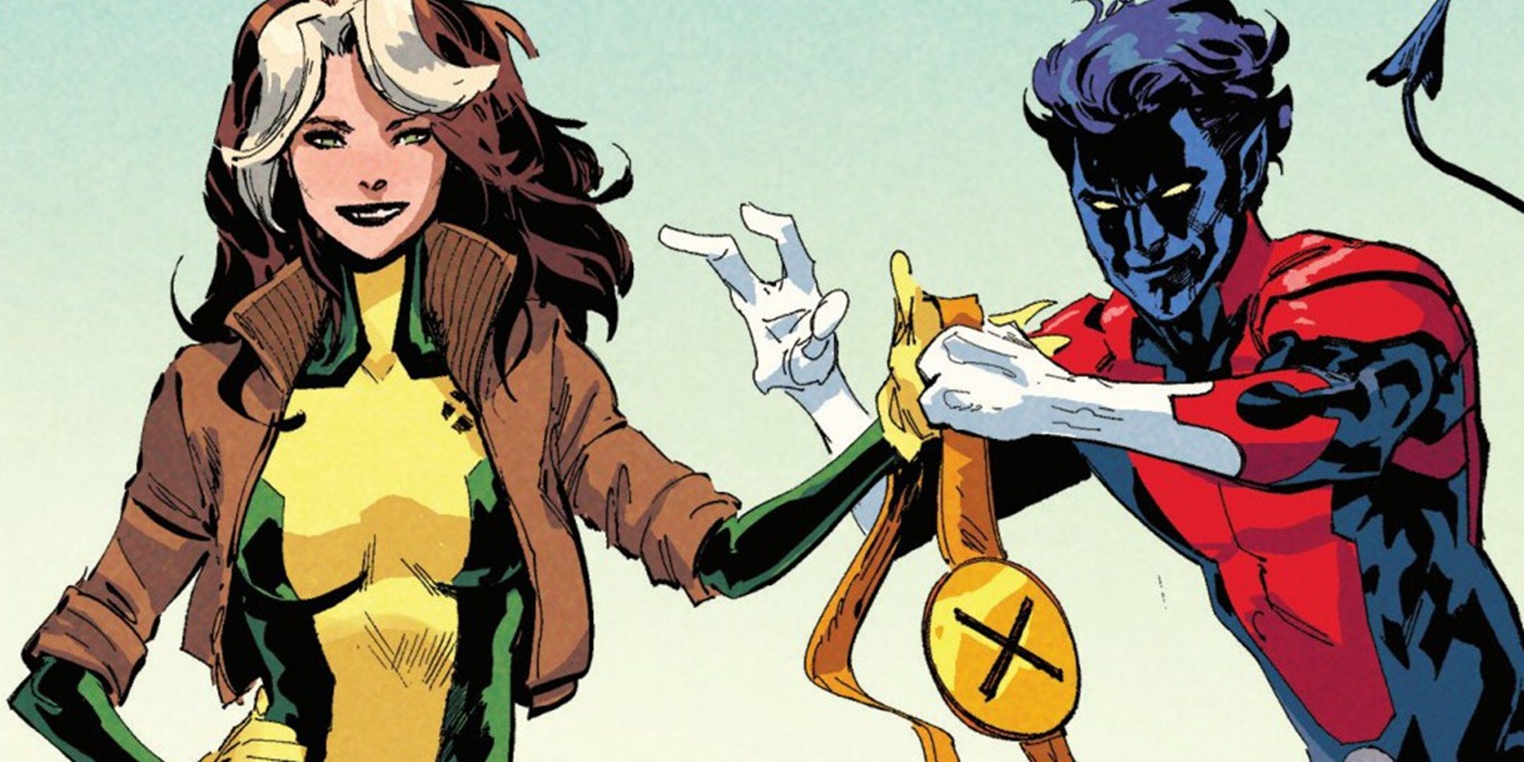 Nightcrawler ayuda a Rogue