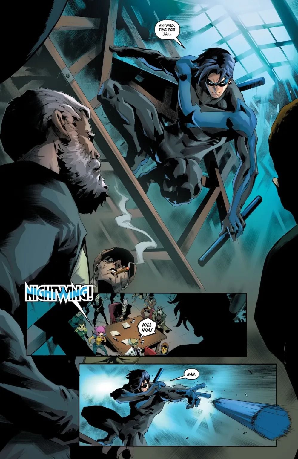 El nuevo equipo creativo de Nightwing no repara inteligentemente lo que no está roto