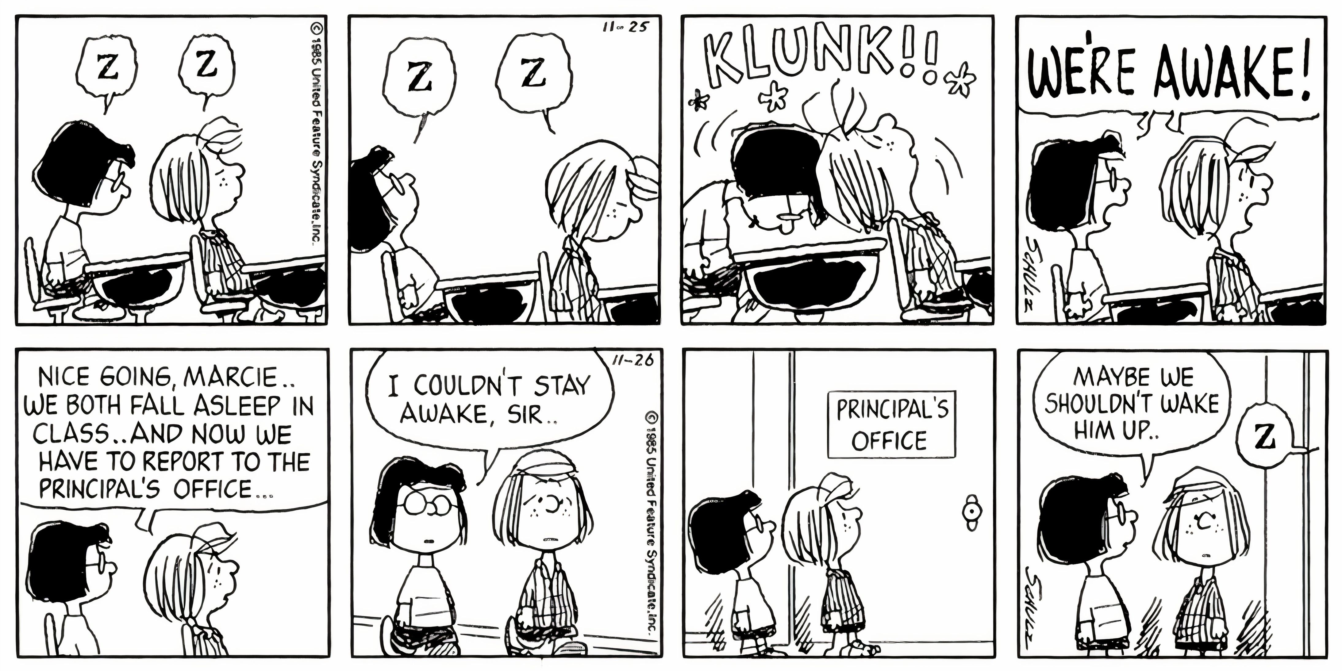 Las 10 mejores tiras cómicas de Peanuts con Marcie, clasificadas