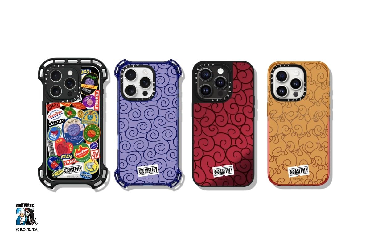 One Piece и CASETiFY отпразднуют 25-летие аниме новой коллекцией технических аксессуаров Devil Fruits