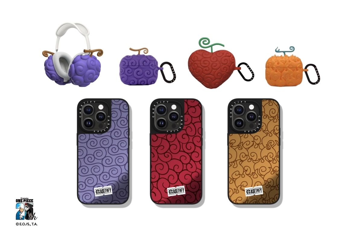 One Piece y CASETiFY celebran el 25 aniversario del anime con la nueva colección de accesorios tecnológicos Devil Fruits