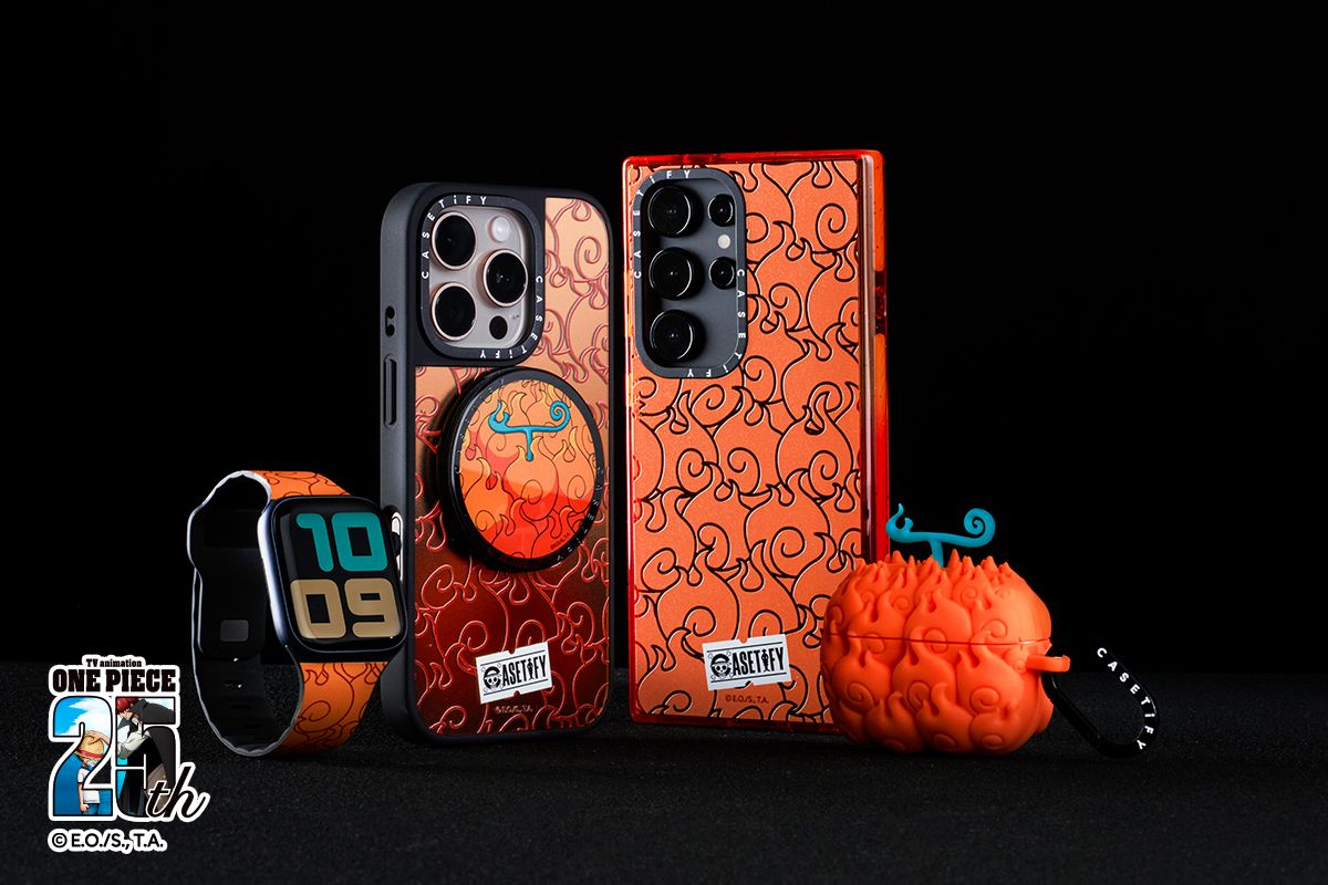 One Piece y CASETiFY celebran el 25 aniversario del anime con la nueva colección de accesorios tecnológicos Devil Fruits