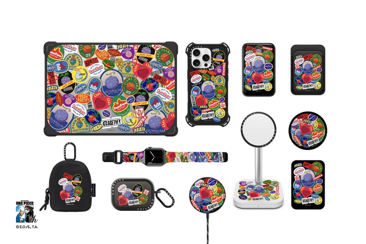 One Piece & CASETiFY Celebrate the Anime's 25th Anniversary With New Devil Fruits Tech Accessory Collection