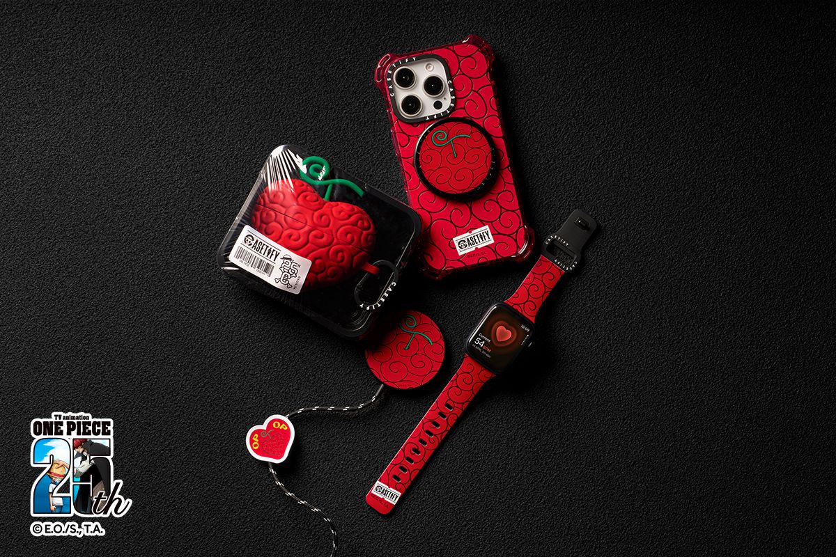 One Piece y CASETiFY celebran el 25 aniversario del anime con la nueva colección de accesorios tecnológicos Devil Fruits