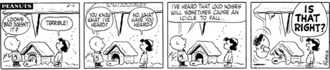 10 Most Morbid Peanuts Comic Strips, Ranked