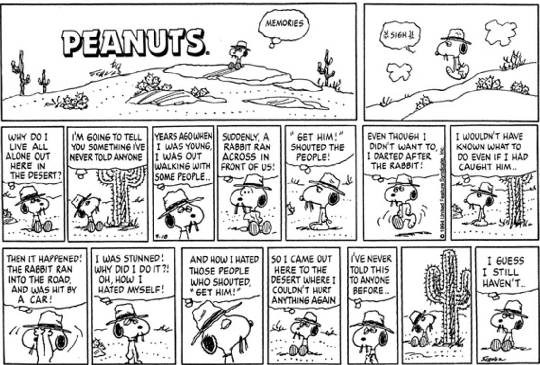 10 Most Morbid Peanuts Comic Strips, Ranked