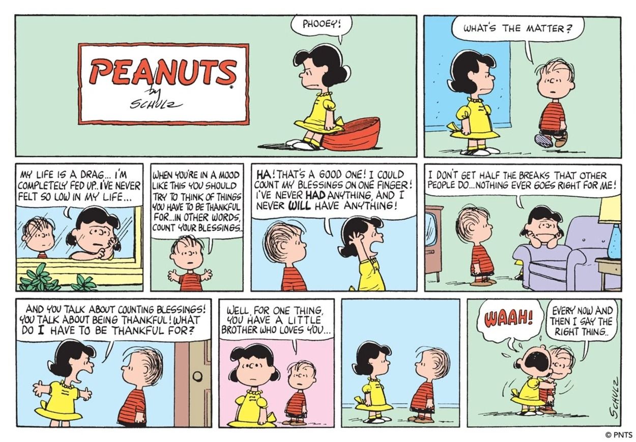 10 cómics de Peanuts más profundos