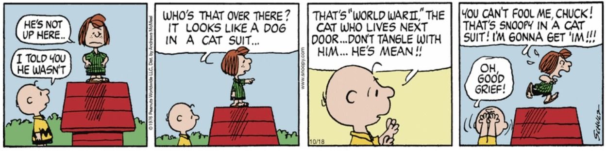 10 Weirdest Peanuts Comics, Ranked