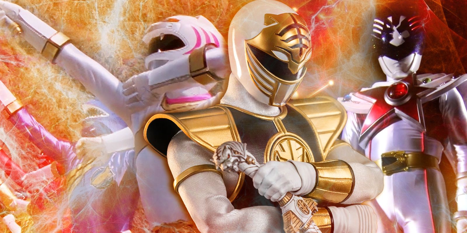 Power-Rangers' the White Ranger in various iterations 