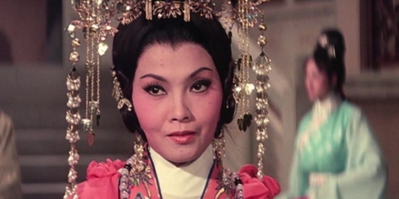 A woman in a still from Princess Chang Ping.