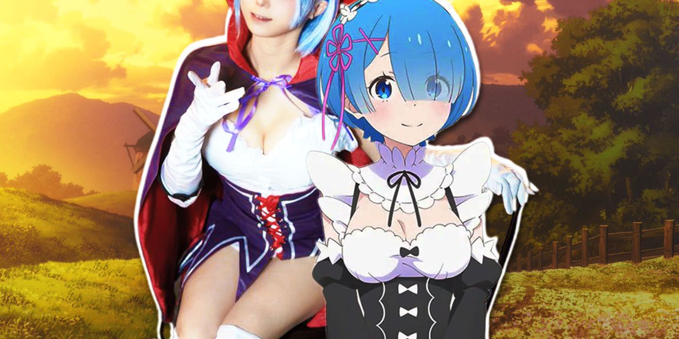 El cosplay de Re:Zero Rem celebra la belleza embrujada de las doncellas gemelas para Halloween