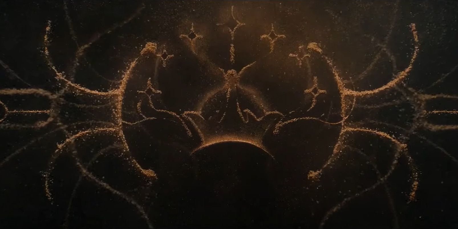 Durin's Crown from The Rings of Power's Title Sequence