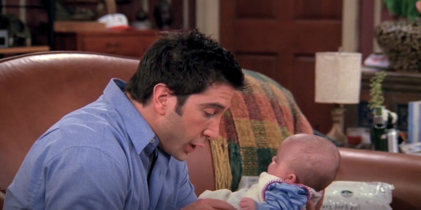 Ross canta Baby Got Back para sua bebê Emma em Friends